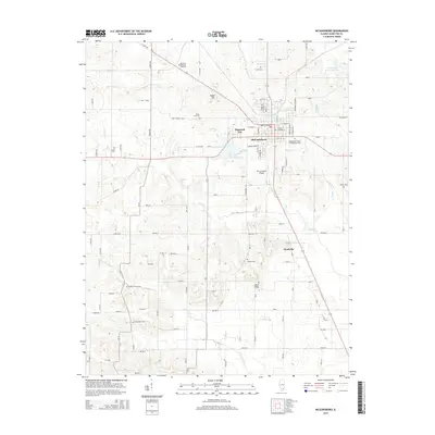 2015 Map of McLeansboro, 2015 Print