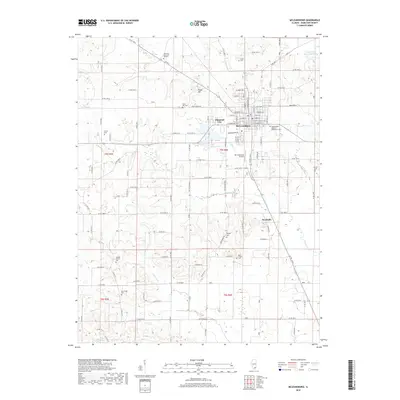 2018 Map of McLeansboro, 2018 Print