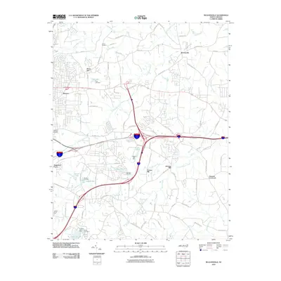 2010 Map of McLeansville, 2010 Print