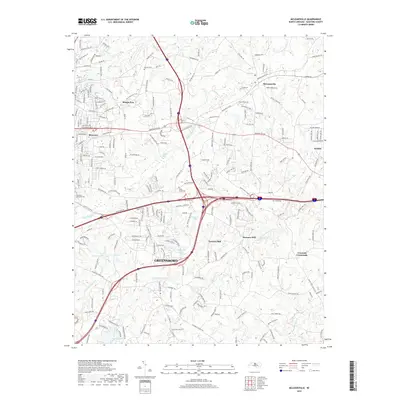 2019 Map of McLeansville, 2019 Print