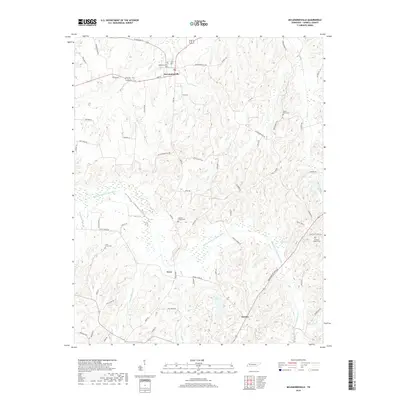 2019 Map of McLemoresville, 2019 Print