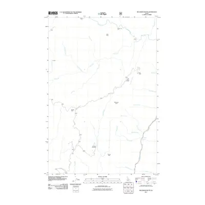2011 Map of McLendon Butte, 2011 Print