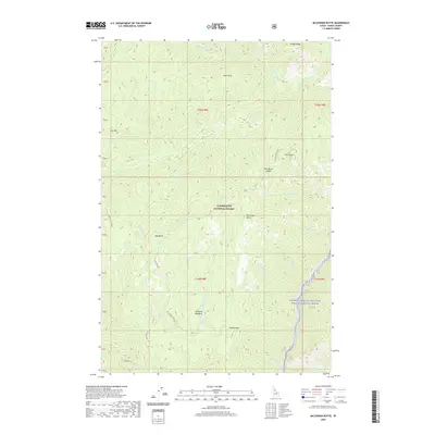 2020 Map of McLendon Butte, 2020 Print