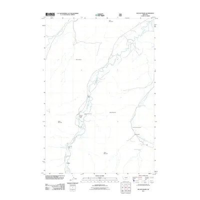 2011 Map of McLeod Basin, 2011 Print