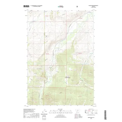 2020 Map of McLeod Basin, 2020 Print
