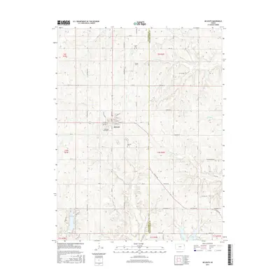 2015 Map of McLouth, 2015 Print