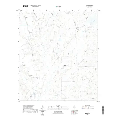2019 Map of McMahan, 2019 Print