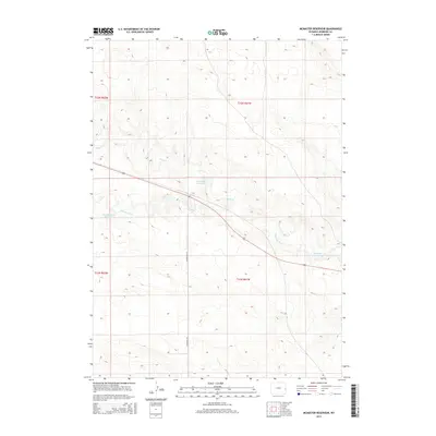 2015 Map of McMaster Reservoir, 2015 Print