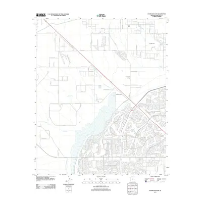 2011 Map of McMicken Dam, 2011 Print