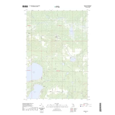 2023 Map of McMillan, 2023 Print