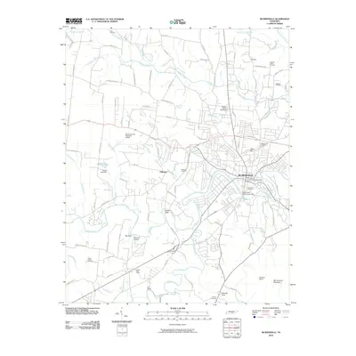 2010 Map of McMinnville, 2010 Print