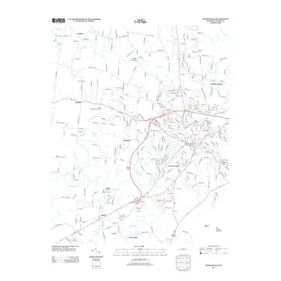 2013 Map of McMinnville, 2013 Print