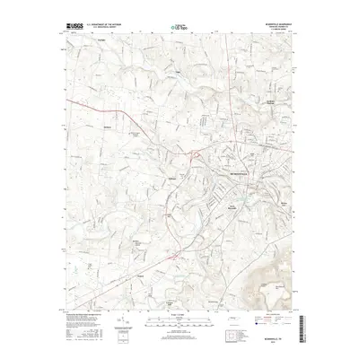 2016 Map of McMinnville, 2016 Print