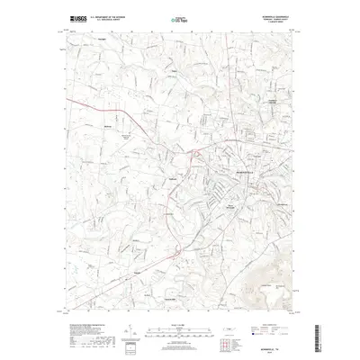 2019 Map of McMinnville, 2019 Print