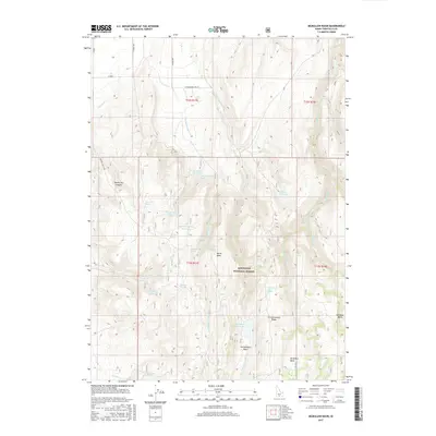 2017 Map of McMullen Basin, 2017 Print