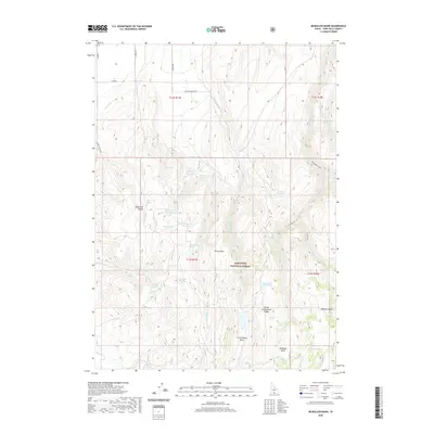 2020 Map of McMullen Basin, 2020 Print