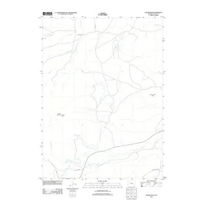 2012 Map of McMurray Creek, 2012 Print