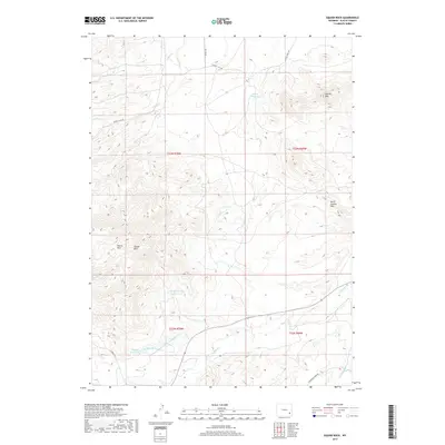 2017 Map of McMurray Creek, 2017 Print