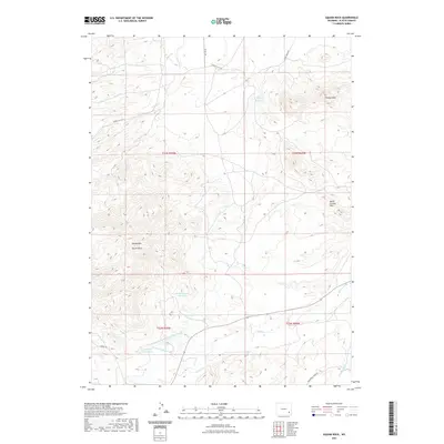 2021 Map of McMurray Creek, 2021 Print