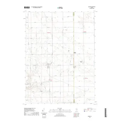 2018 Map of McNabb, 2018 Print