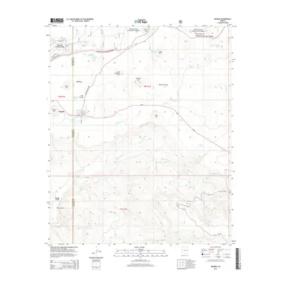 2014 Map of McNary, 2014 Print