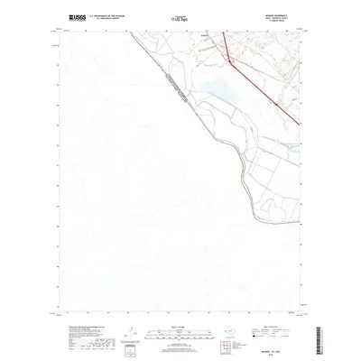 2019 Map of McNary, 2019 Print