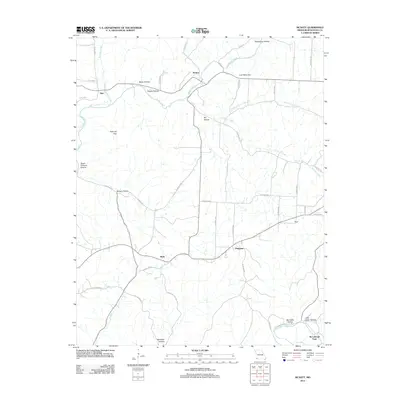 2012 Map of McNatt, 2012 Print