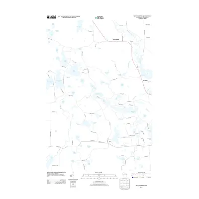 2013 Map of McNaughton, 2013 Print