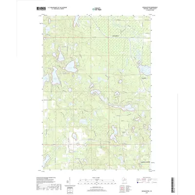 2018 Map of McNaughton, 2018 Print