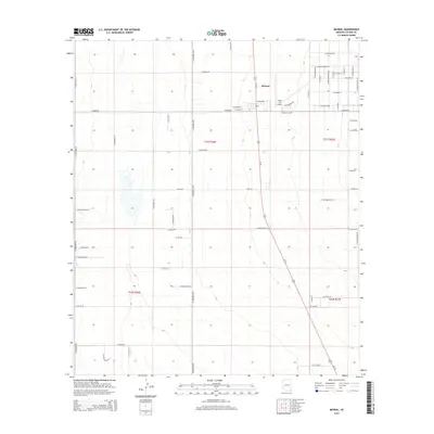 2014 Map of McNeal, 2014 Print