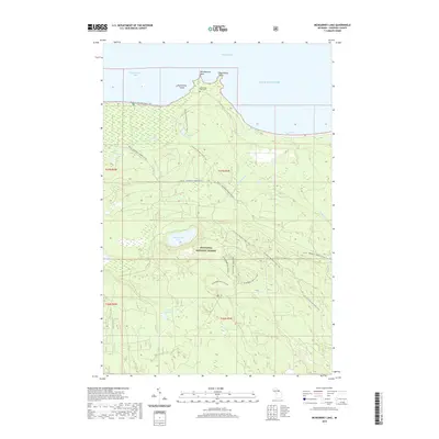 2019 Map of McNearney Lake, 2019 Print