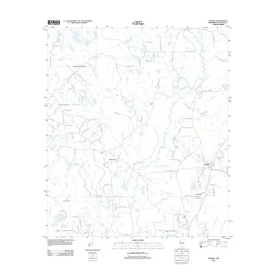 2012 Map of McNeill, 2012 Print