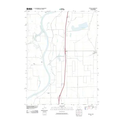 2010 Map of McPaul, 2010 Print