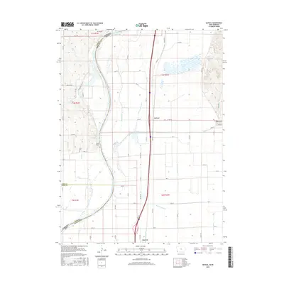2015 Map of McPaul, 2015 Print