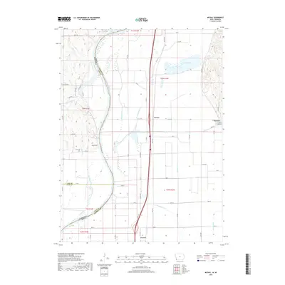 2018 Map of McPaul, 2018 Print