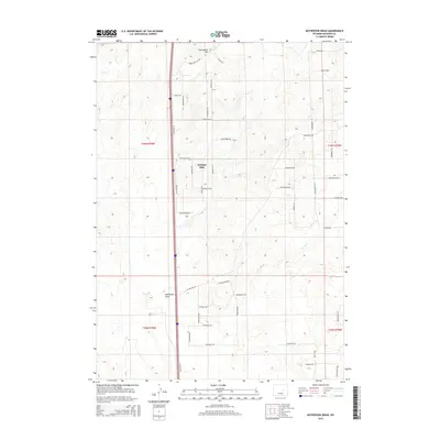 2015 Map of McPherson Draw, 2015 Print