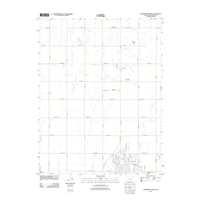 2012 Map of McPherson North, 2012 Print