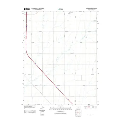 2012 Map of McPherson SE, 2012 Print