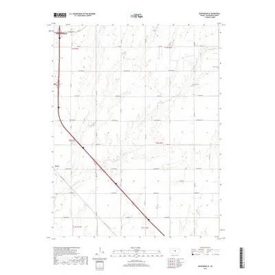 2018 Map of McPherson SE, 2018 Print
