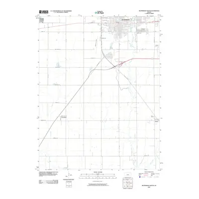 2009 Map of McPherson South, 2009 Print