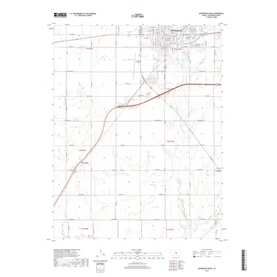2018 Map of McPherson South, 2018 Print
