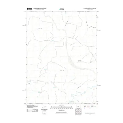 2010 Map of McPherson Springs, 2010 Print