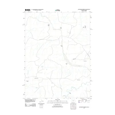 2012 Map of McPherson Springs, 2012 Print