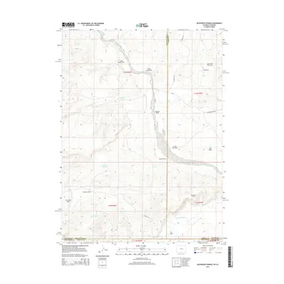 2015 Map of McPherson Springs, 2015 Print