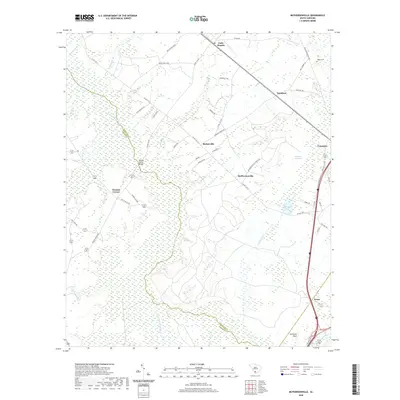 2020 Map of McPhersonville, 2020 Print