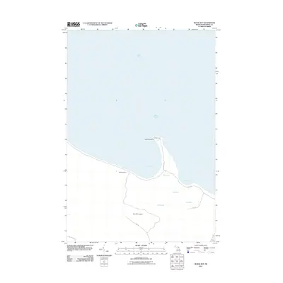 2011 Map of McRae Bay, 2011 Print