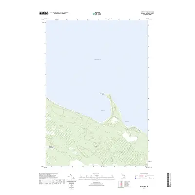2023 Map of McRae Bay, 2023 Print