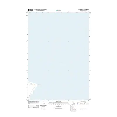 2011 Map of McRae Bay OE E, 2011 Print