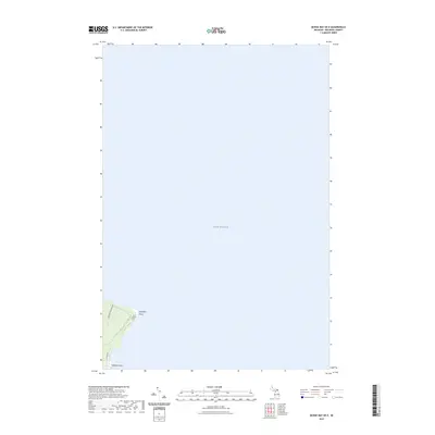 2023 Map of McRae Bay OE E, 2023 Print