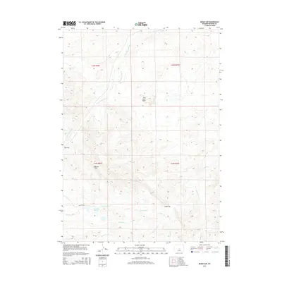 2015 Map of McRae Gap, 2015 Print